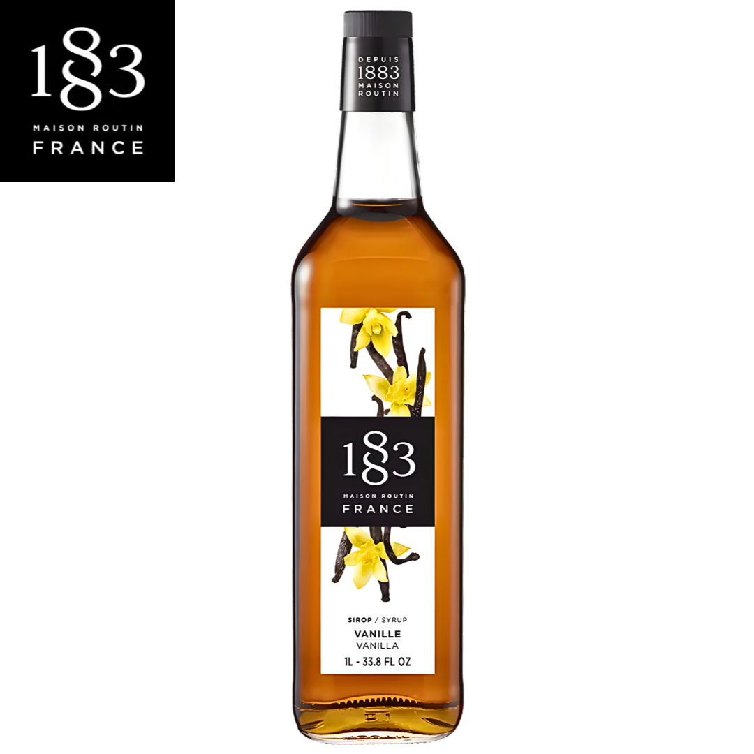 1883 vanilla syrup Maison Routin coffee and cocktail ingredient