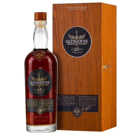 Glengoyne 25YO Highland Single Malt Scotch Whisky (70cl)