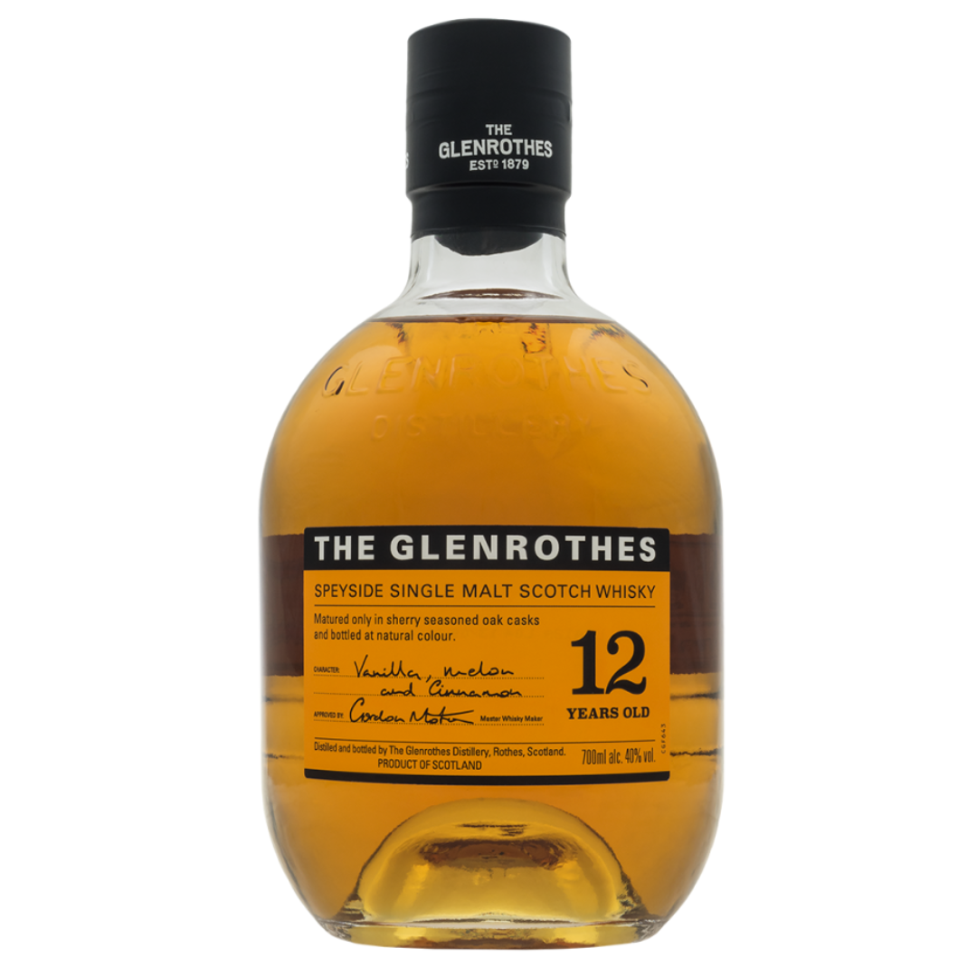 The Glenrothes 12YO Speyside Single Malt Scotch Whisky (70cl)