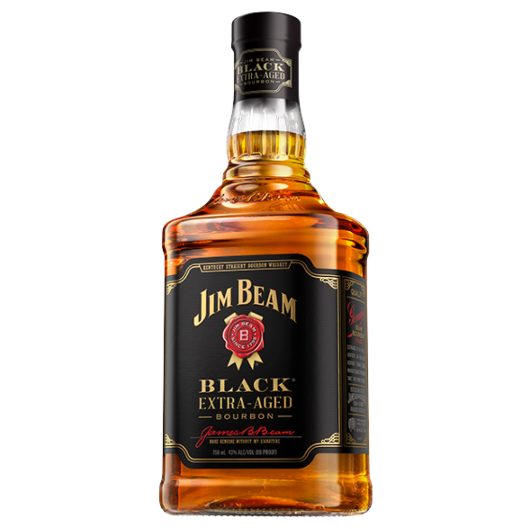 Jim Beam Black Extra Aged Kentucky Straight Bourbon Whiskey (75cl)