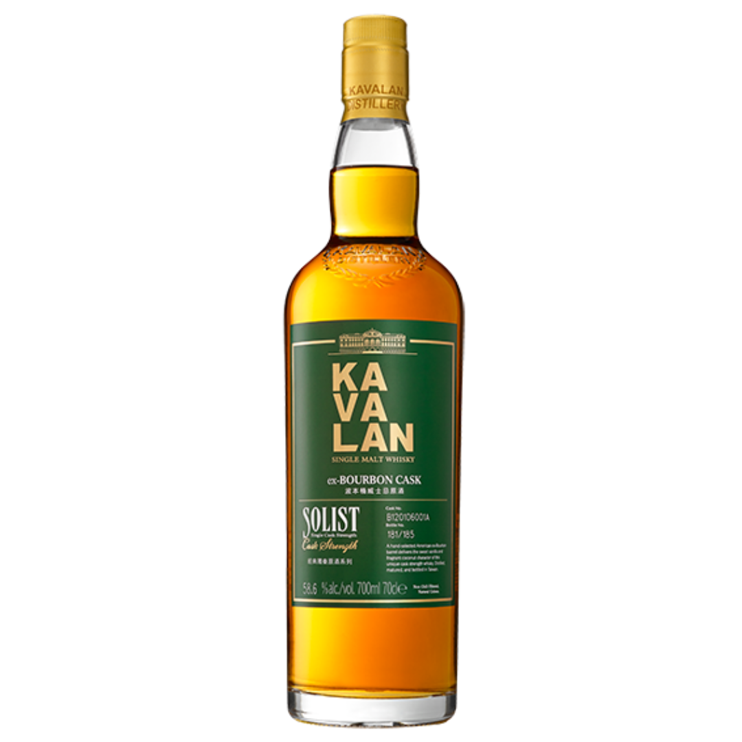 Kavalan Solist ex-Bourbon Single Cask Strength Single Malt Whisky (70cl)