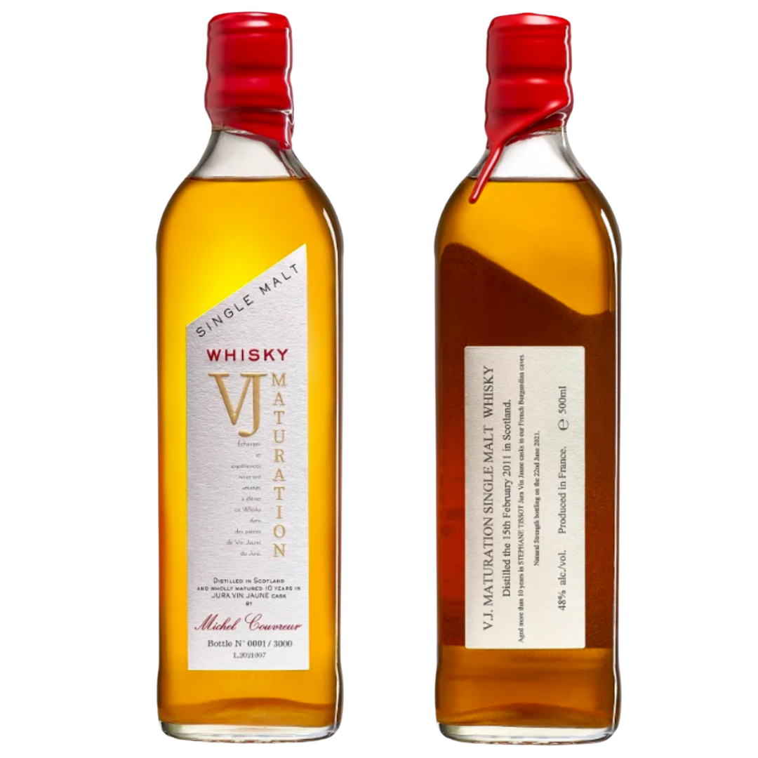 Michel Couvreur VJ Maturation 10 YO Single Malt Whisky Bottled