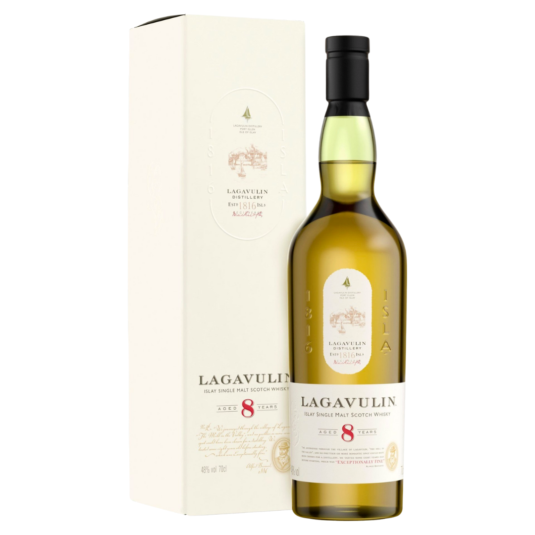 Lagavulin 8YO Islay Single Malt Scotch Whisky (70cl)