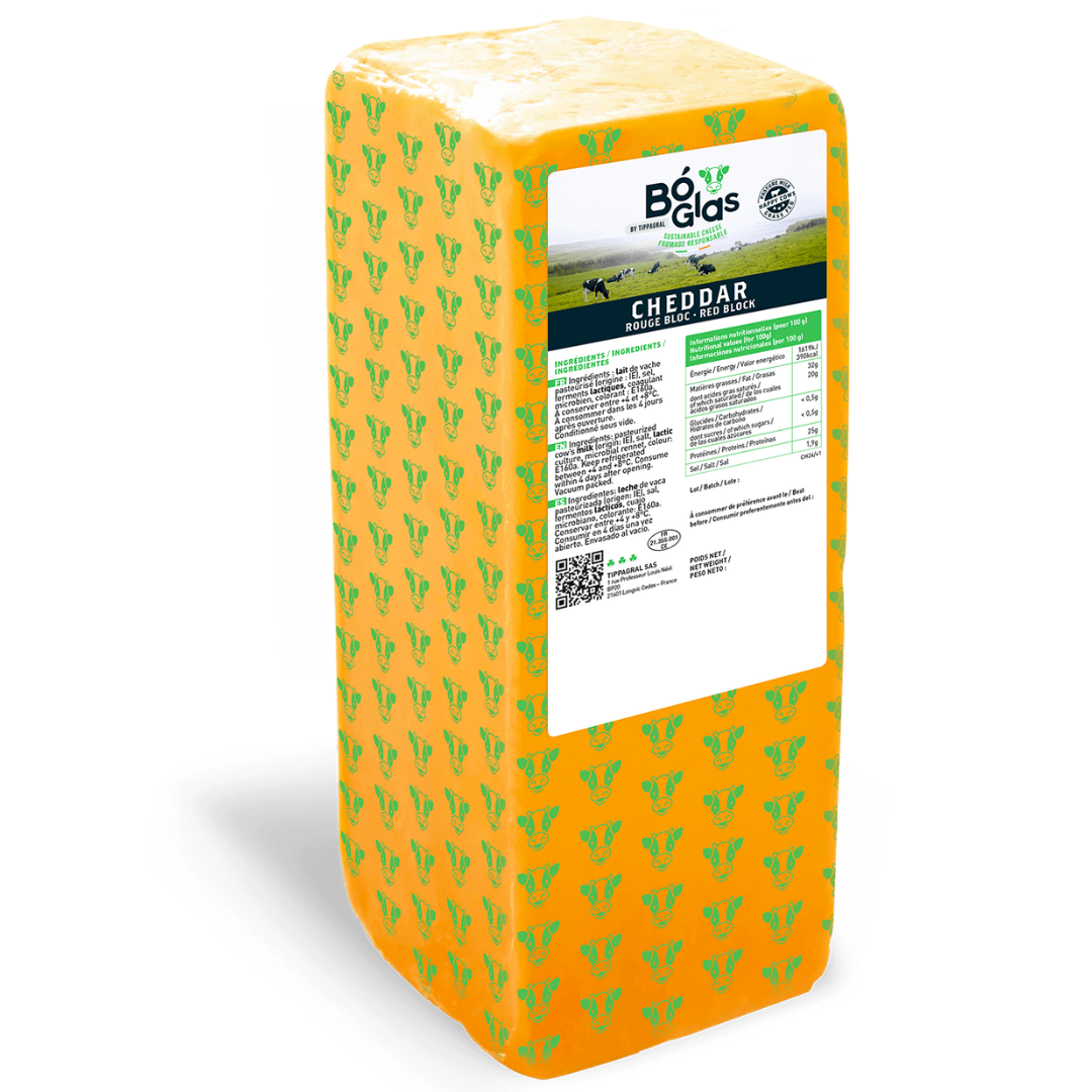 Boglas by Tippagral Red Cheddar Block 3.3kg