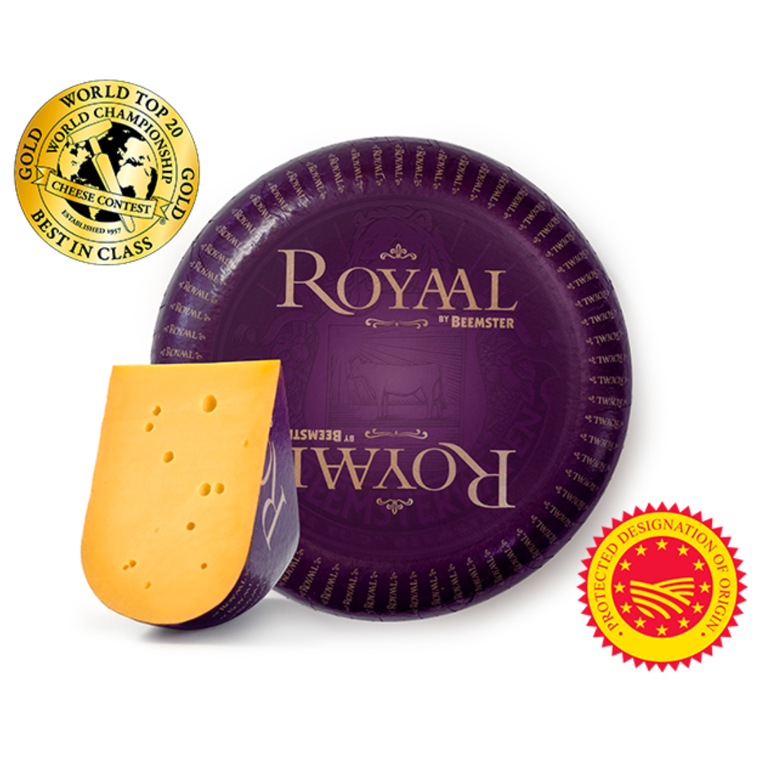 Beemster Royaal Gouda AOP 1/4 Wheel (3.1kg x 4pcs)