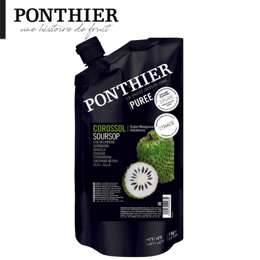 Ponthier Chilled Soursop Guyabano Puree