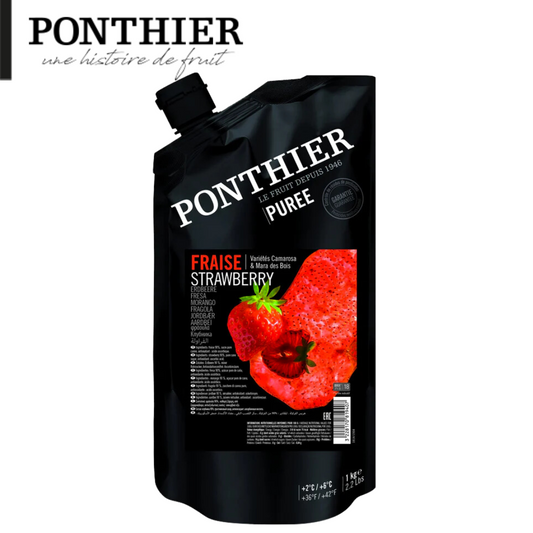 Ponthier Chilled Camarosa Mara des Bois Strawberry Puree