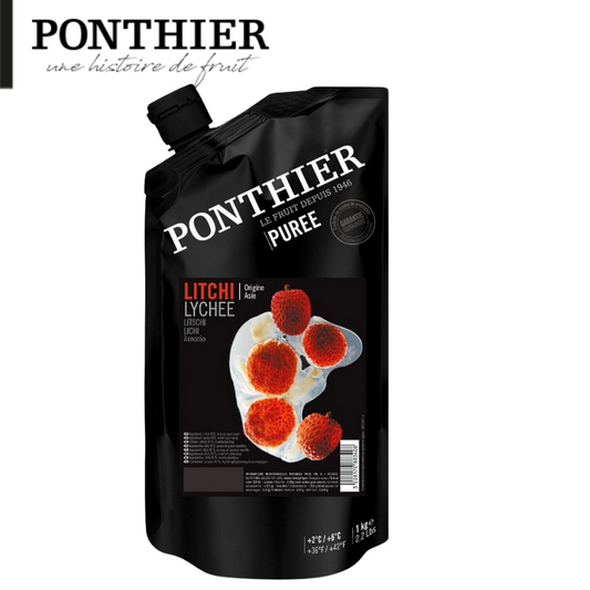 Ponthier Chilled Lychee Puree without Added Sugar