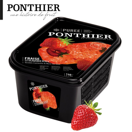 Ponthier Frozen Mara des Bois Strawberry Puree