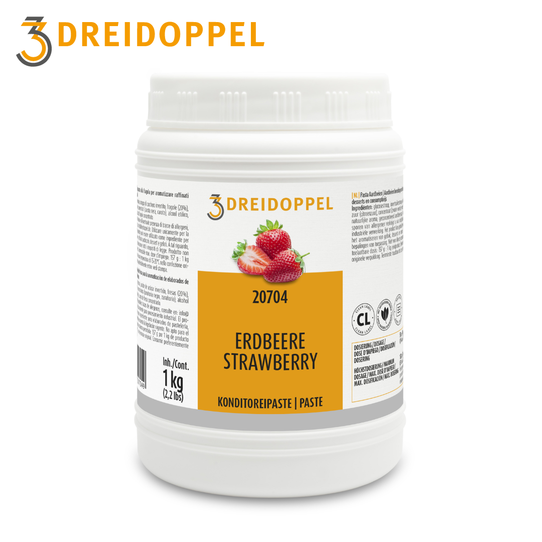 Dreidoppel Strawberry Paste 1kg