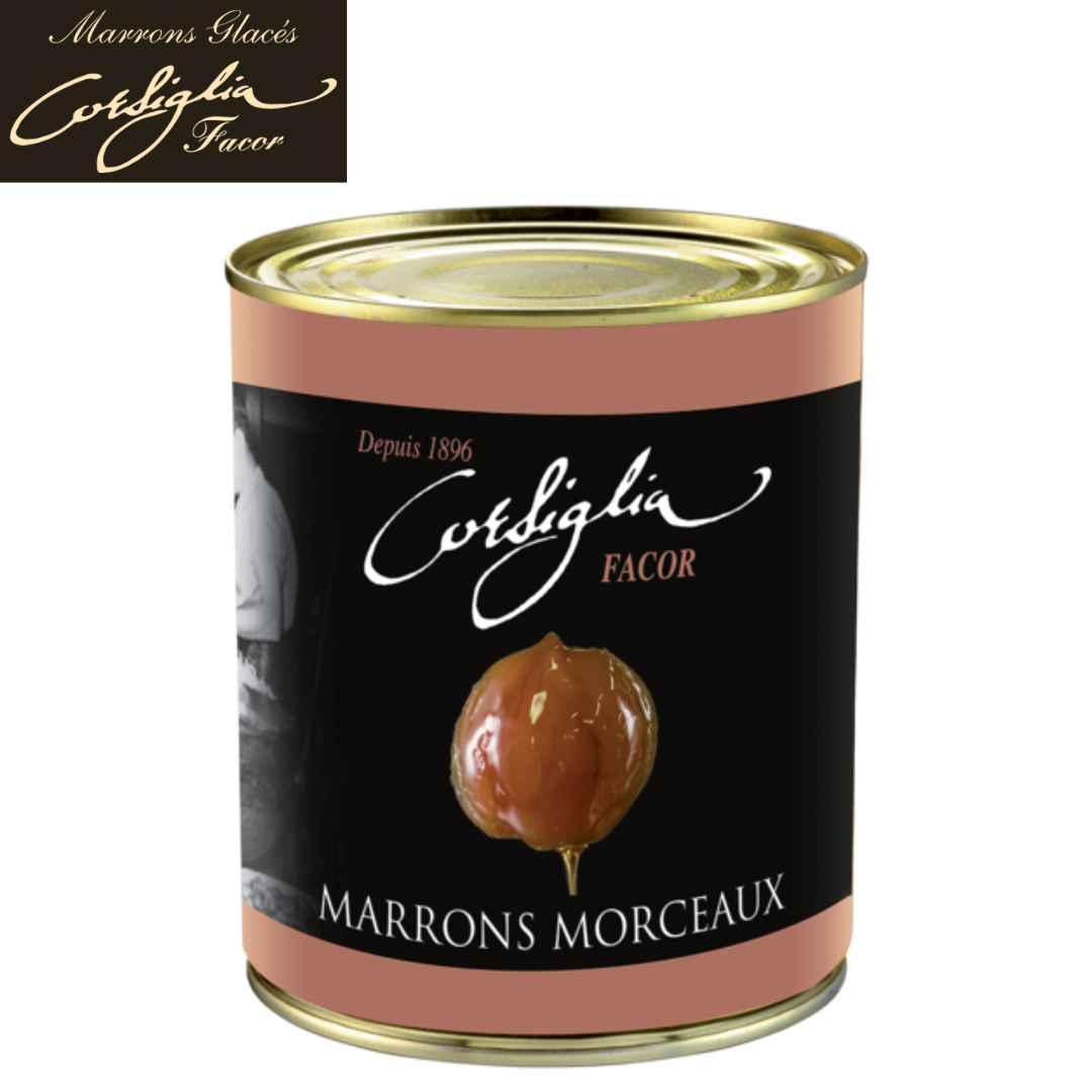 Corsiglia Candied Chestnut Chunks in Syrup 2.4kg