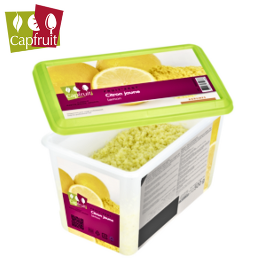 Capfruit Lemon Frozen Fruit Zest 500g
