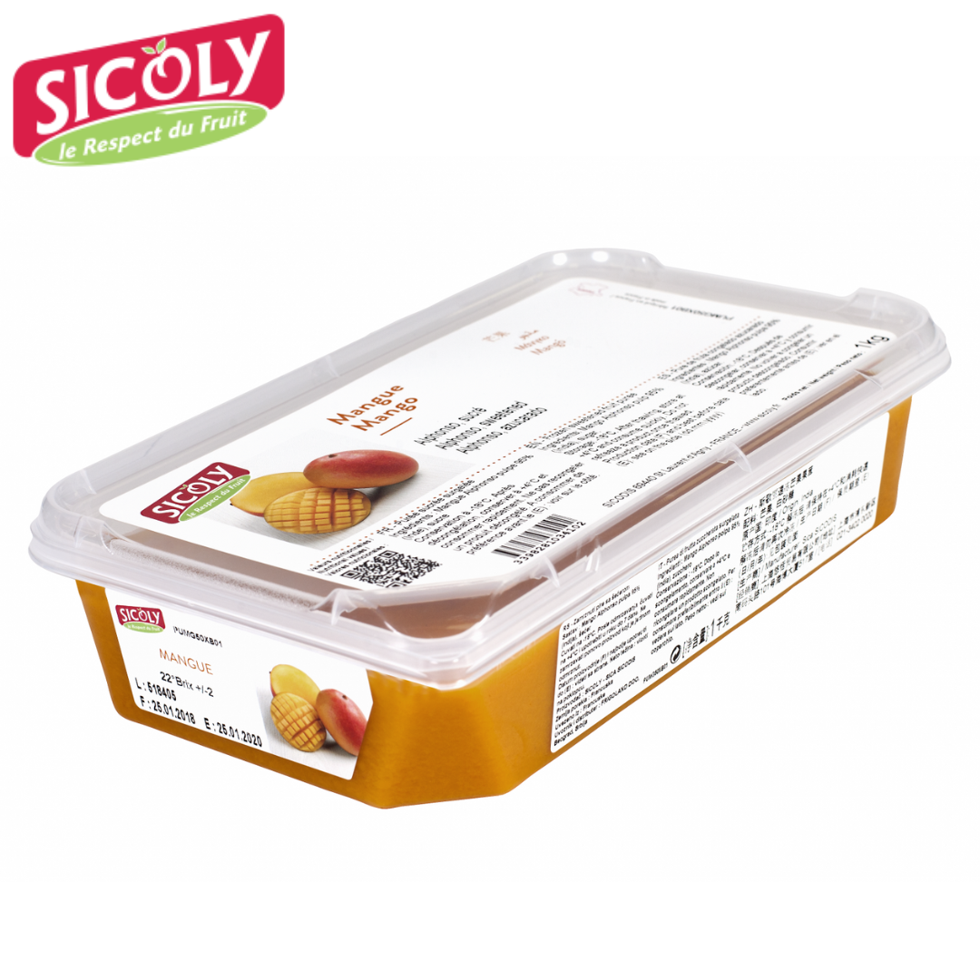 Sicoly Frozen Mango Puree 1kg