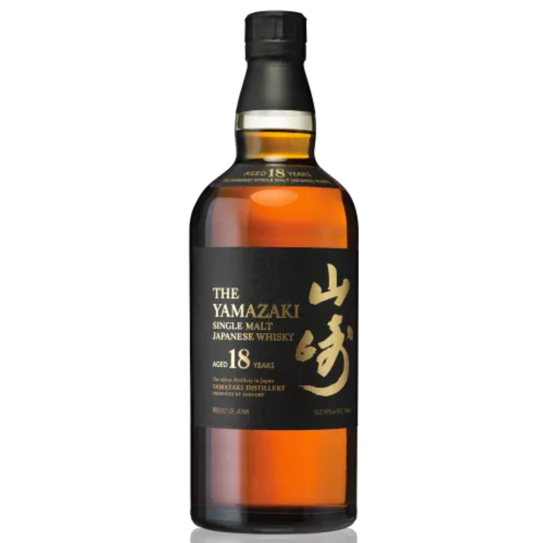 The Yamazaki 18YO Single Malt Japanese Whisky 70cl Barrels and