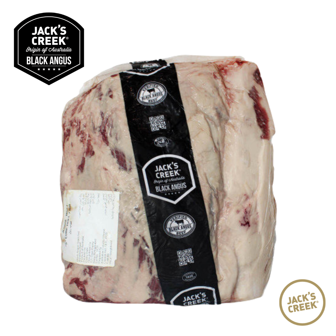 Jack's Creek Black Angus Cube Roll Slab MB3+ (5.2kg-7kg)