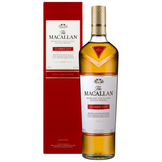 The Macallan Classic Cut Highland Single Malt Scotch Whisky - 2021 Edition 70cl