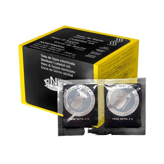 Nortindal Cuttlefish Ink (50 Sachets Pack x 3 boxes)