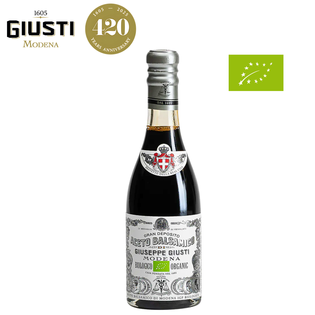 Acetaia Giusti 1 Silver Medal Organic Champagnotta 250ml bottle from Modena, Italy