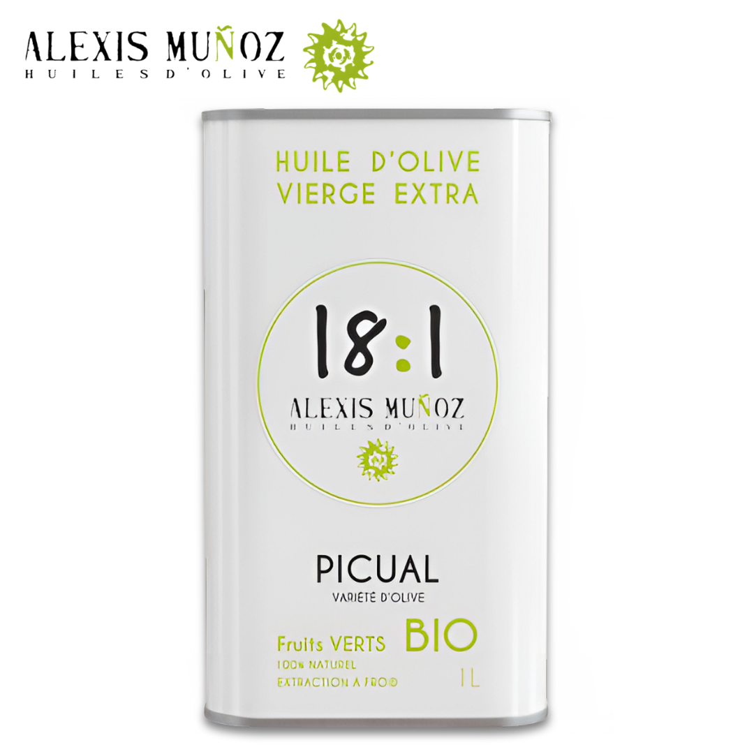 Alexis Muñoz Organic Picual 18:1 Olive Oil 1L