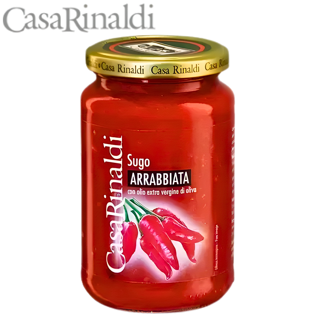Casa Rinaldi Arrabbiata tomato sauce 350g Italian pasta sauce