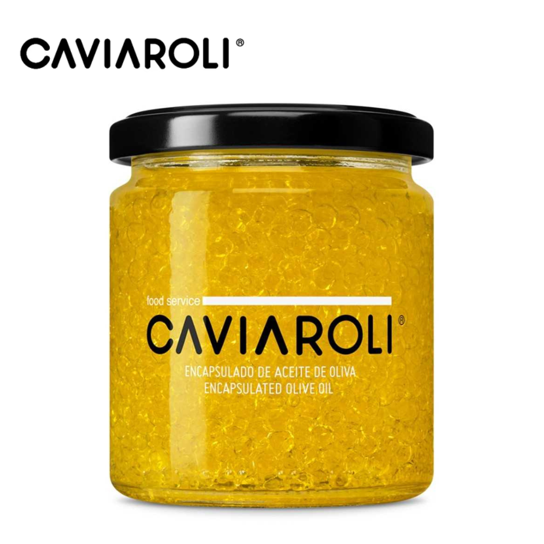 Caviaroli Arbequina Encapsulated Extra Virgin Olive Oil (Pearls) 200g