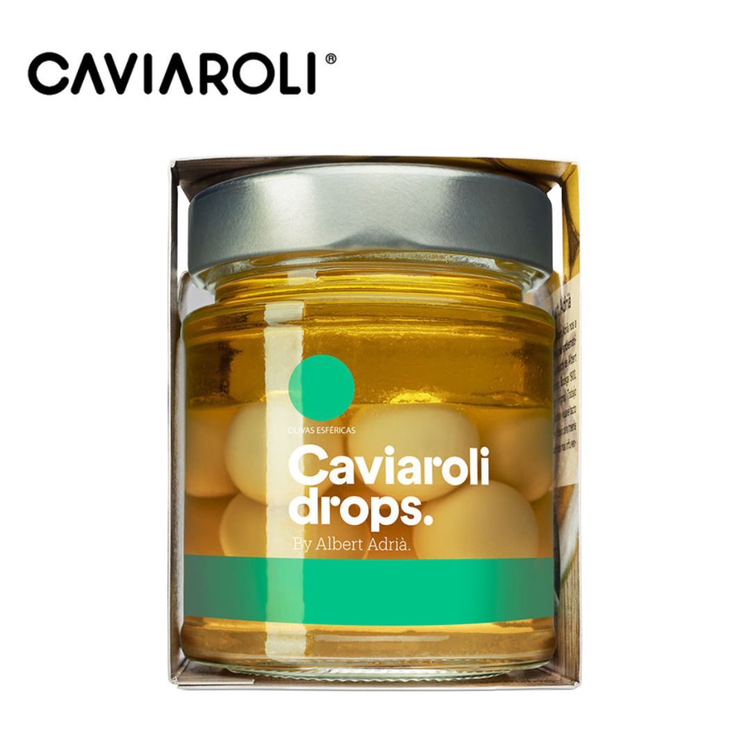Caviaroli Drops by Albert Adrià - Green Olives 90g