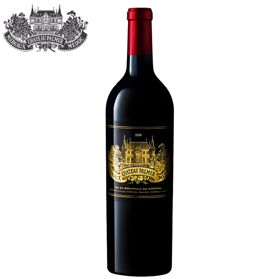 Château Palmer 2020 Margaux Troisième Grand Cru Classé Bordeaux red wine bottle