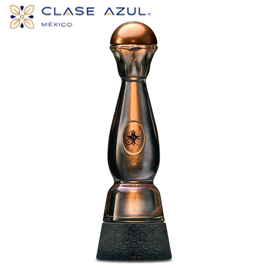 Copper-capped Clase Azul tequila Blanco Ahumado bottle