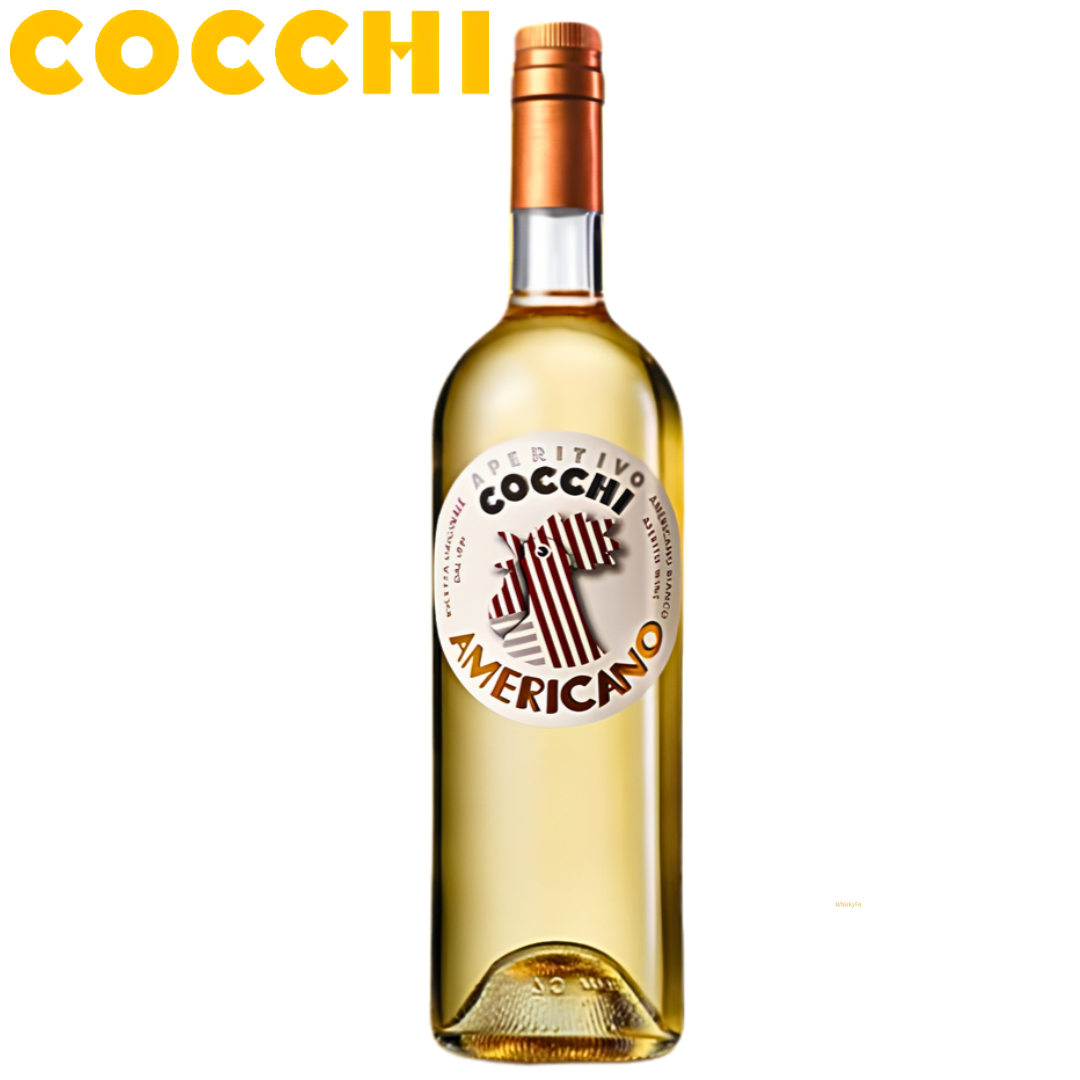 Cocchi Americano Bianco Aperitivo Italian aromatized white wine 750ml bottle 16.5% ABV from Asti Piedmont