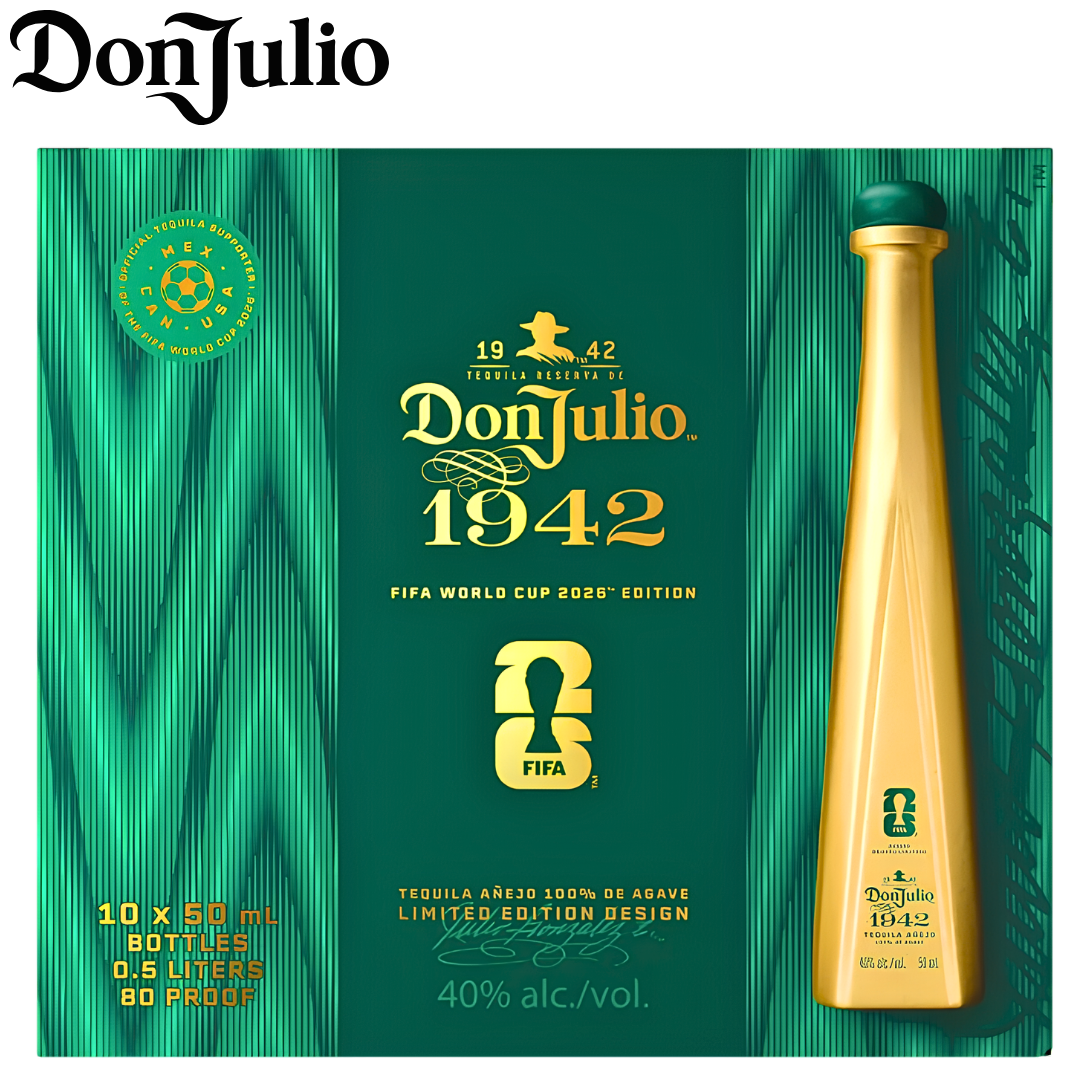 Don Julio 1942 FIFA World Cup 2026™ Edition Tequila 50ml set