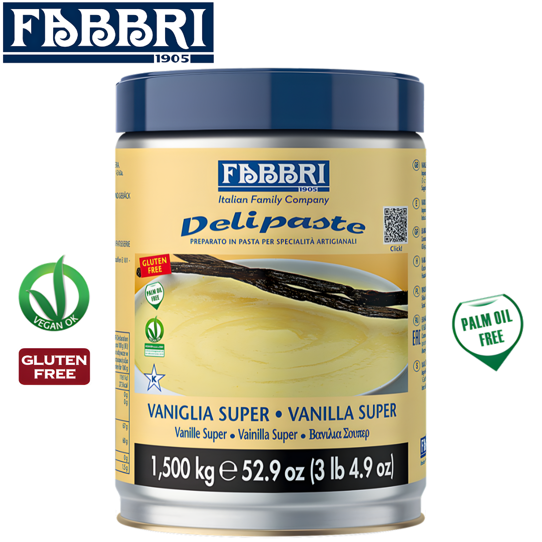 Fabbri Delipaste vaniglia super vanilla paste professional ingredient