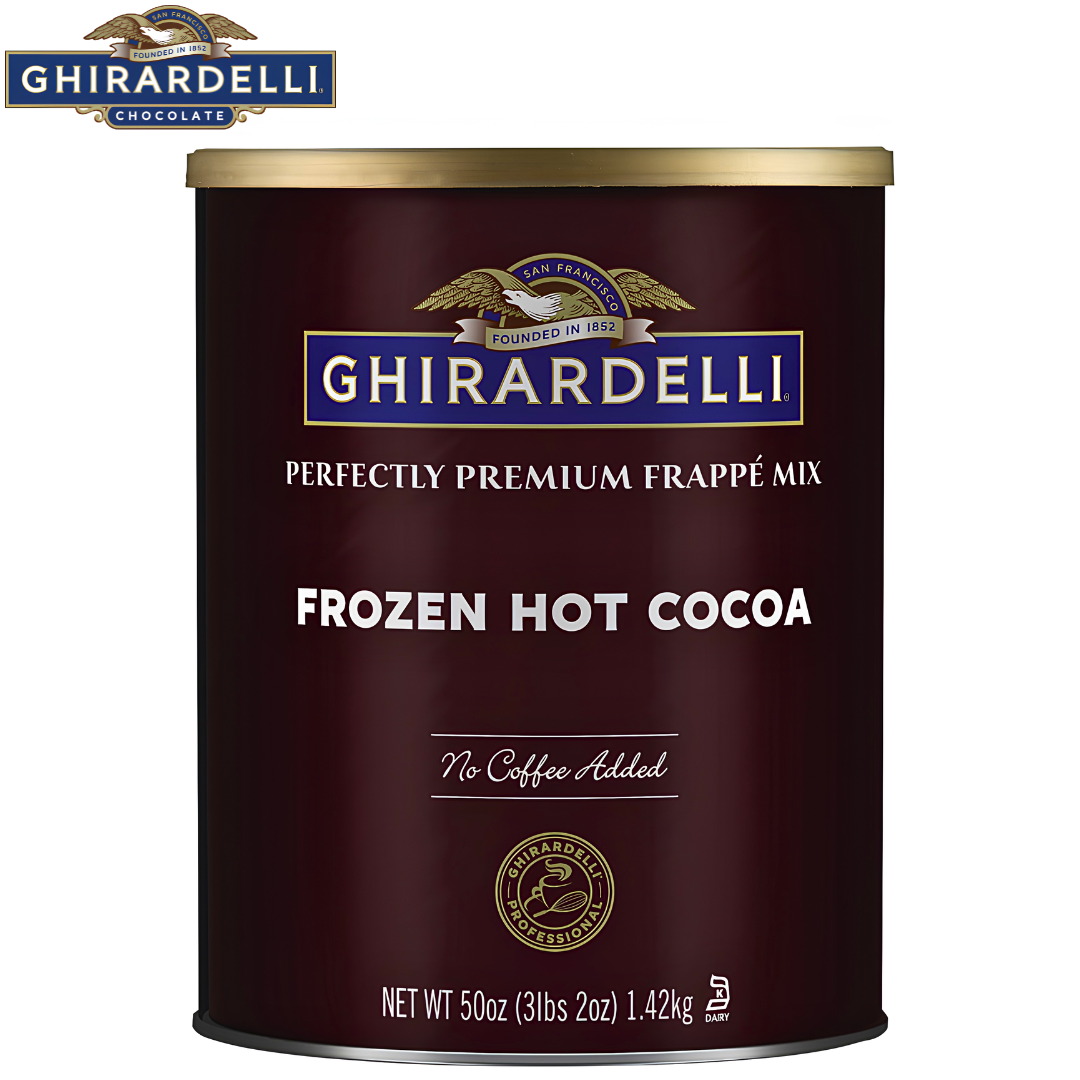 Ghirardelli Frozen Hot Cocoa Frappé Mix Professional Beverage Base