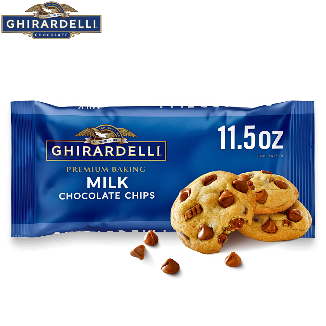 Ghirardelli Premium Baking Milk Chocolate Chips