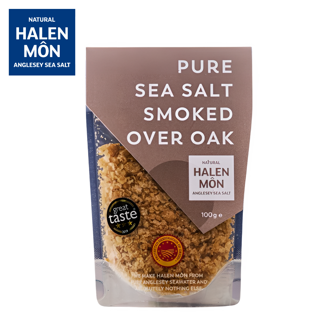 Halen Môn Pure Sea Salt Smoked over Oak 100g