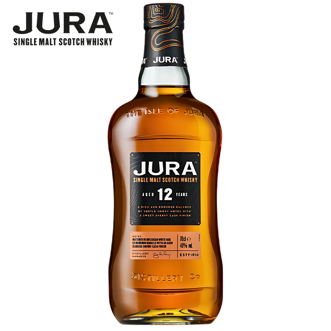Jura 12YO Single Malt Scotch Whisky 70cl