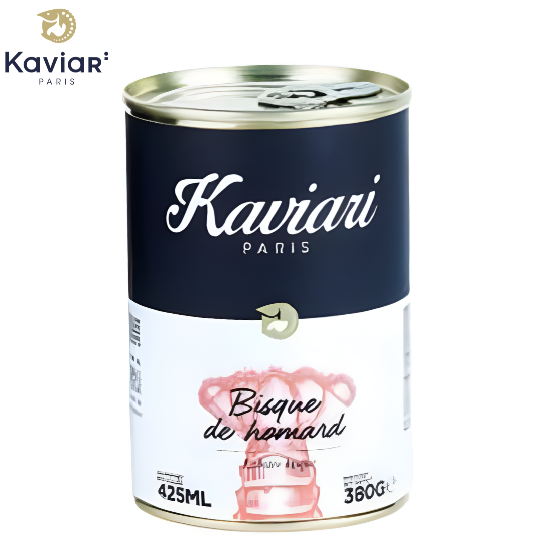Kaviari Paris Bisque de Homard 360g – premium French lobster bisque