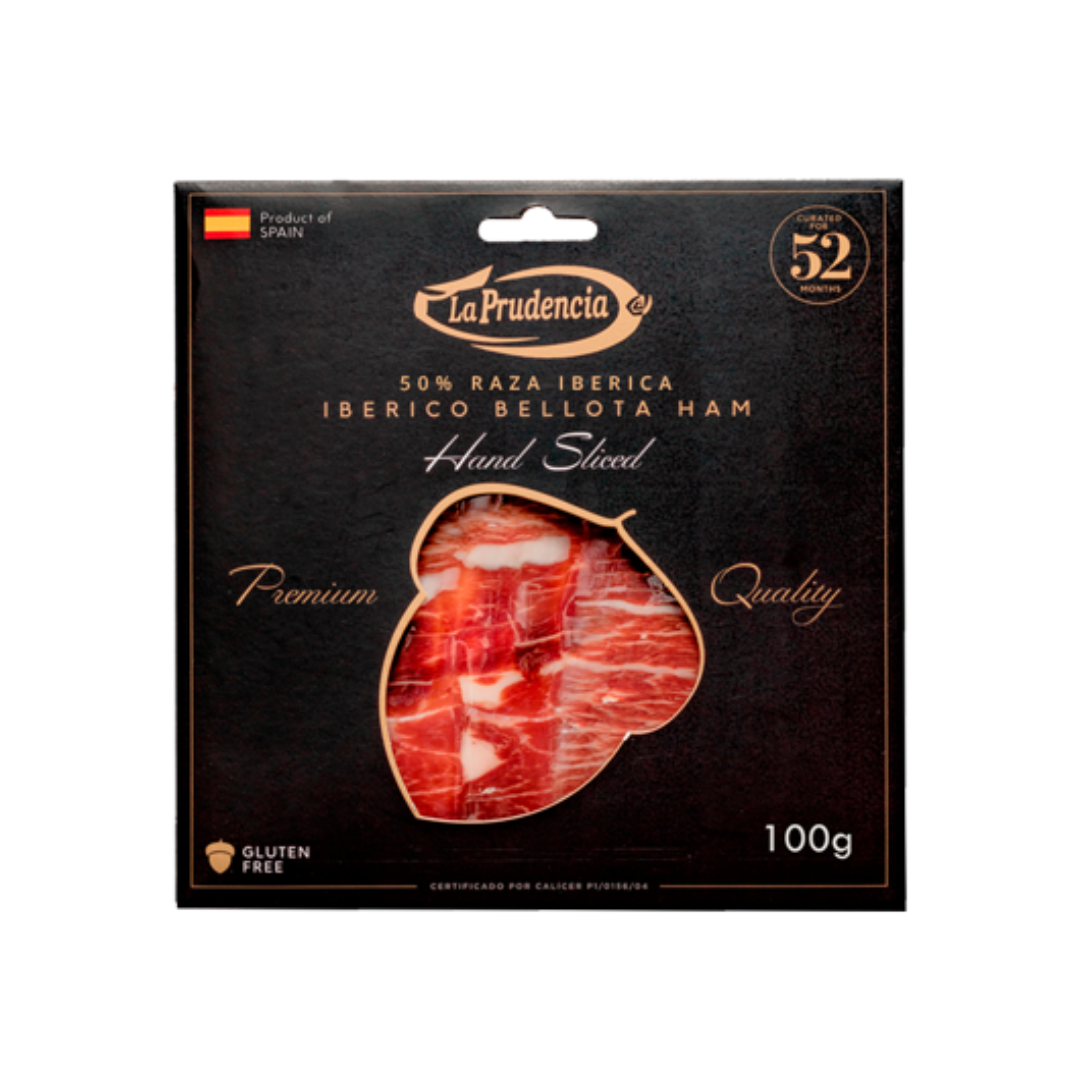 La Prudencia Hand-Carved Iberico Ham Bellota (100g x 20packs/box)