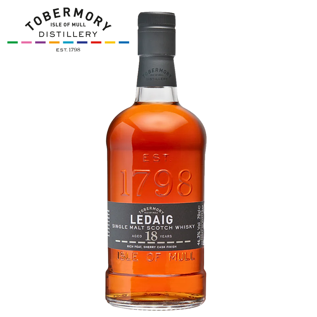 Ledaig 18YO Single Malt Scotch Whisky 70cl