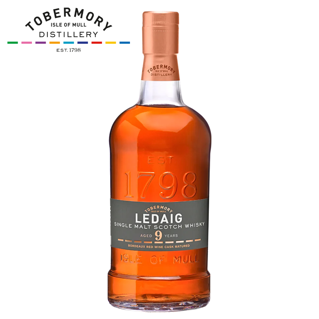 Ledaig 2012 Bordeaux Red Wine Cask Matured 9YO Single Malt Scotch Whisky 70cl