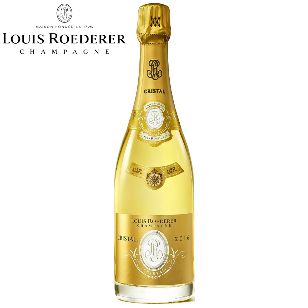 Louis Roederer Cristal Brut 2016 vintage prestige Champagne 750ml bottle from France