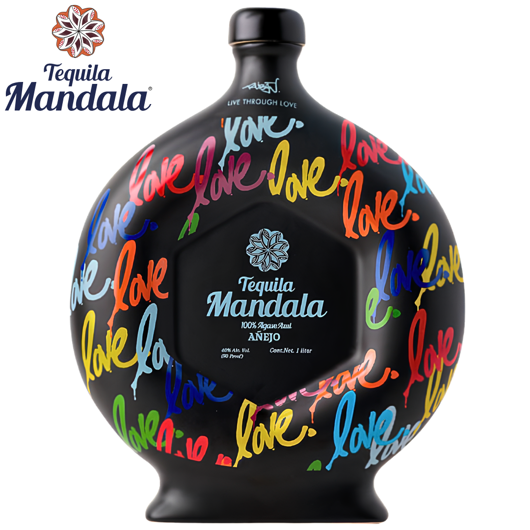 Mandala Limited Edition LOVE Tequila by Ruben Rojas 1L