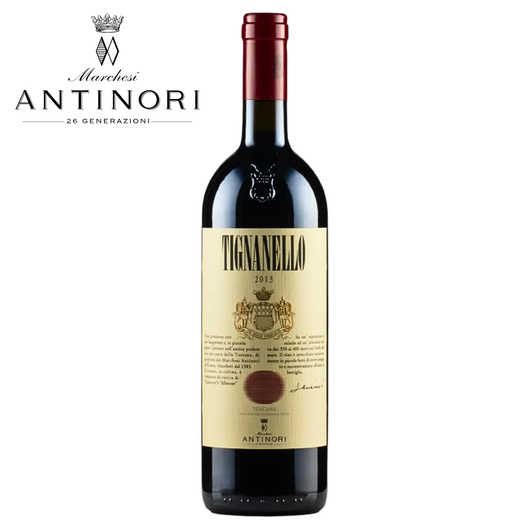 Tignanello Toscana IGT 2013 Marchesi Antinori – premium Super Tuscan wine