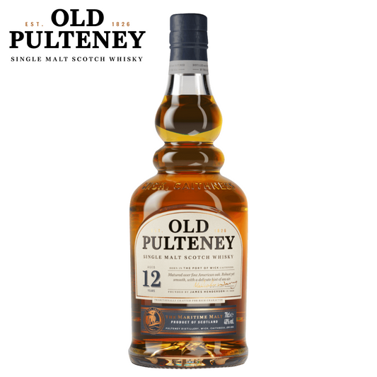 Old Pulteney 12YO Single Malt Scotch Whisky 70cl