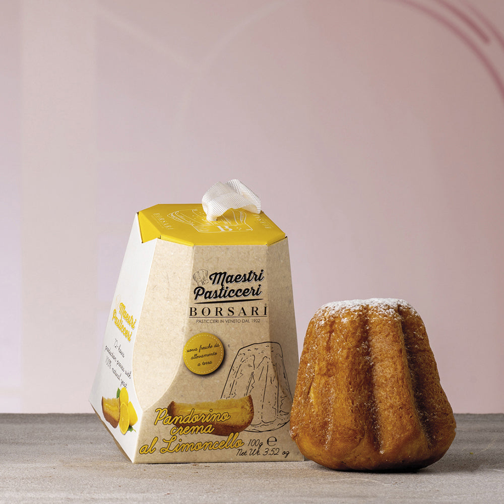 Pandoro con Crema di Limoncello (Pandoro with Limoncello Cream