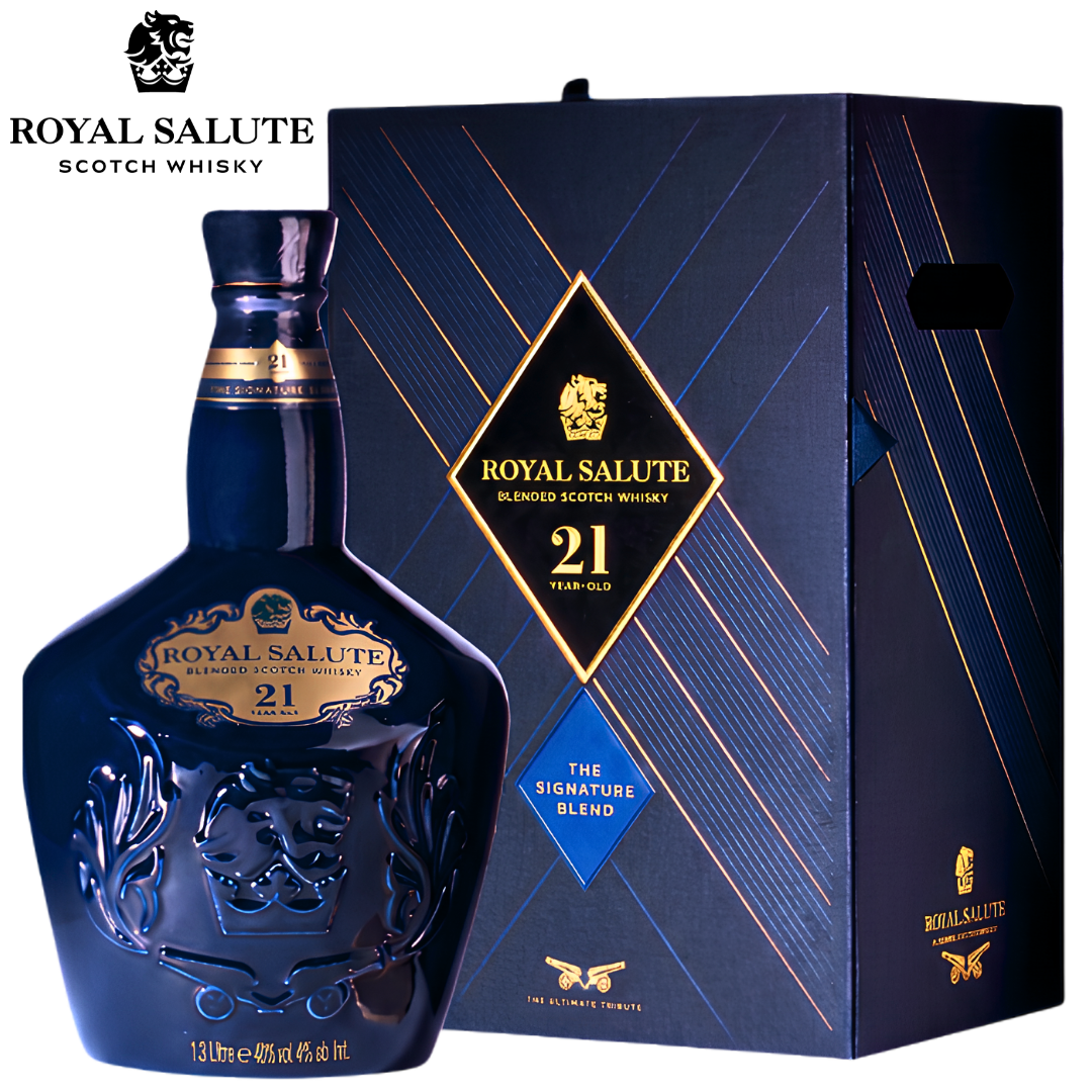 Royal Salute 21 Year Old The Signature Blend Blended Scotch Whisky 3L with box