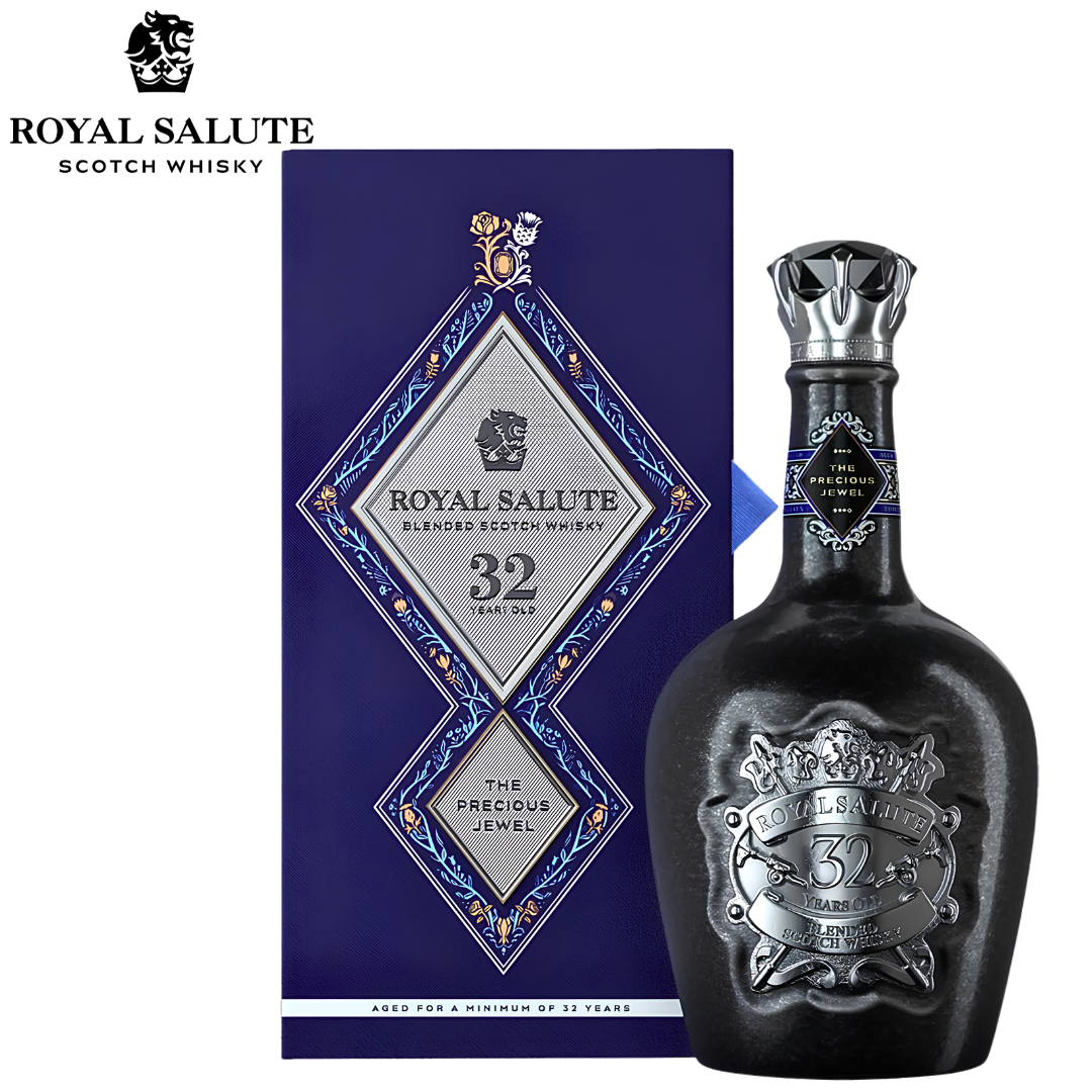 Royal Salute 32 Year Old The Precious Jewel Blended Scotch Whisky 500ml with box