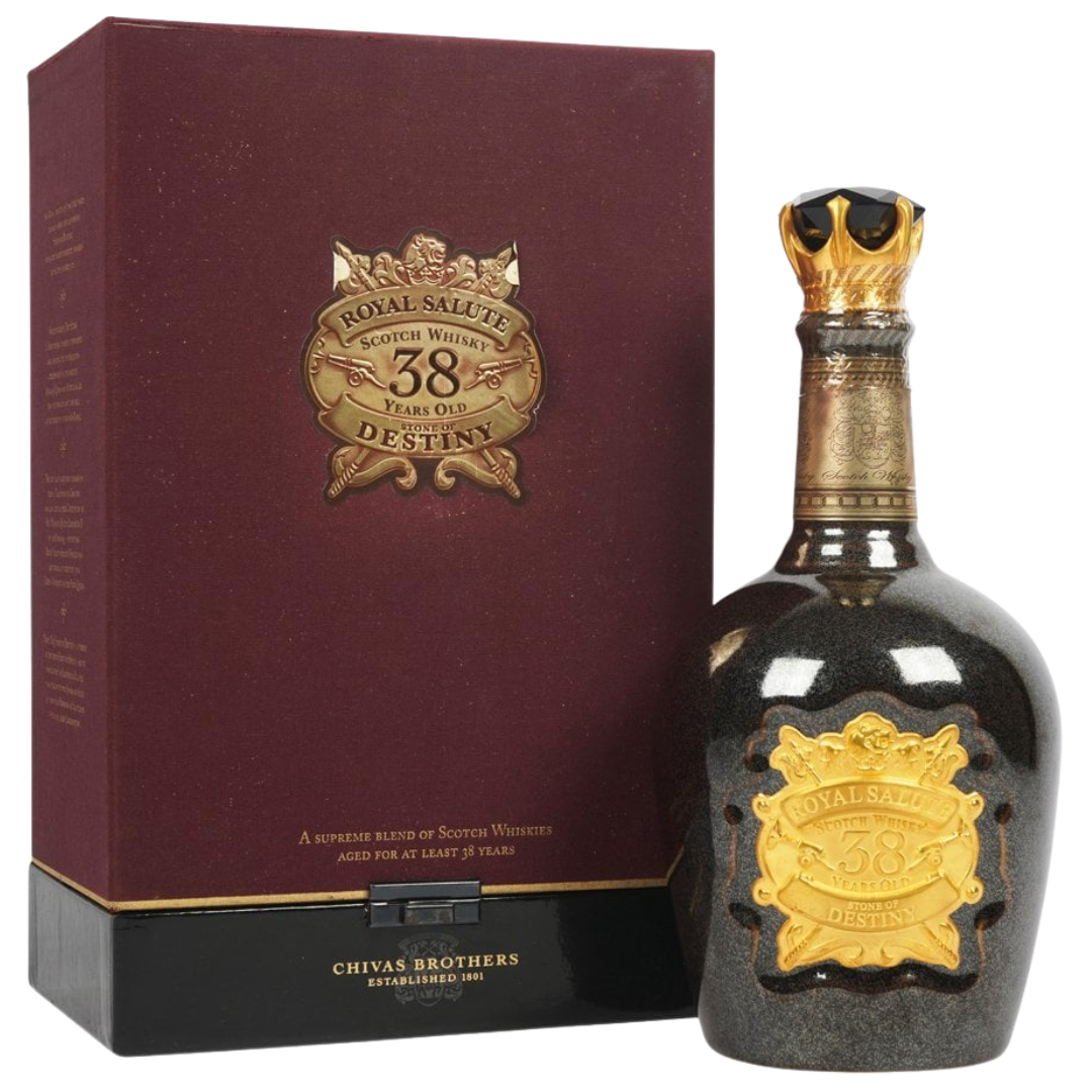 Royal Salute 38 Year Old Stone of Destiny Blended Scotch Whisky 500ml with box