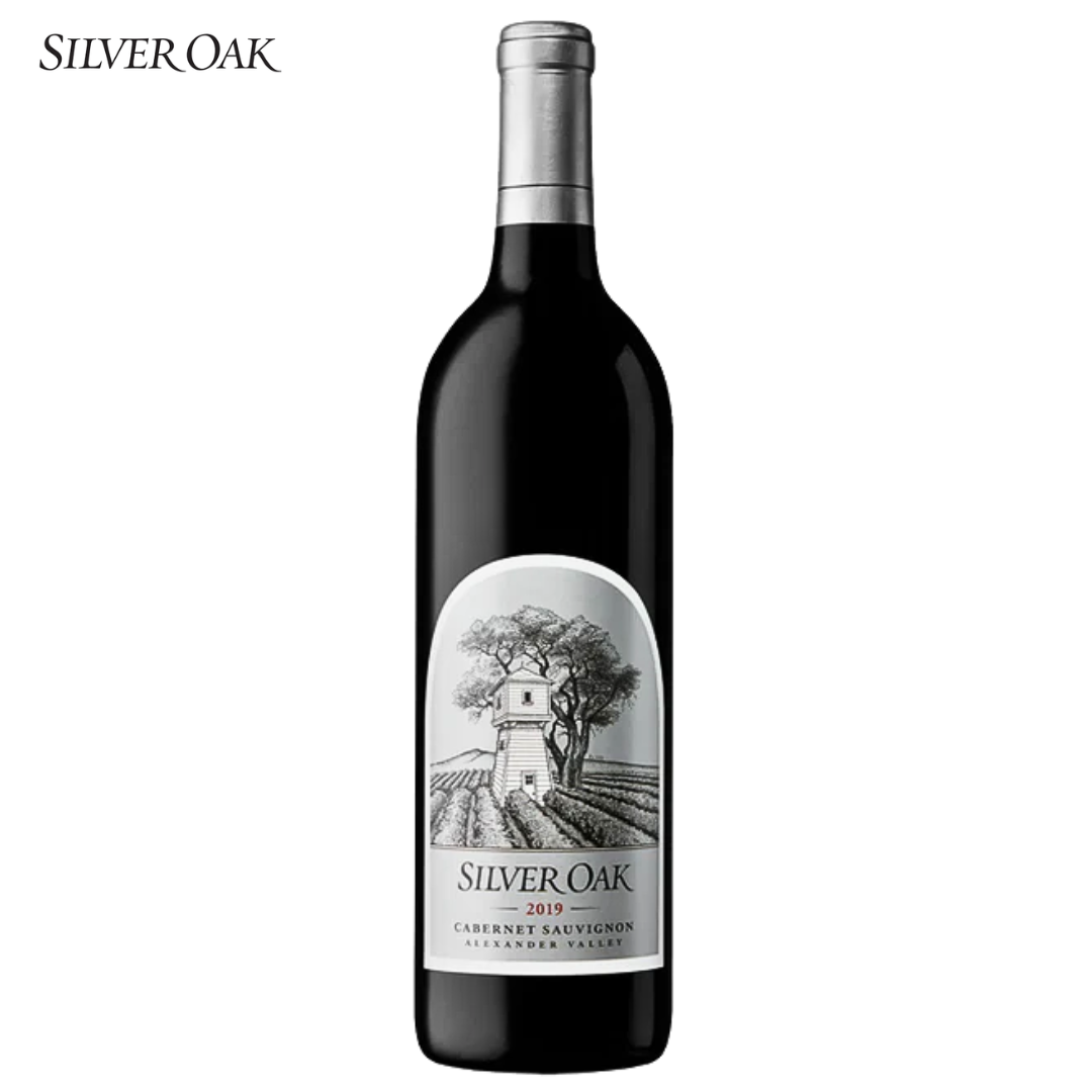 Silver Oak Alexander Valley Cabernet Sauvignon 2019 – luxurious Sonoma Cabernet in American oak