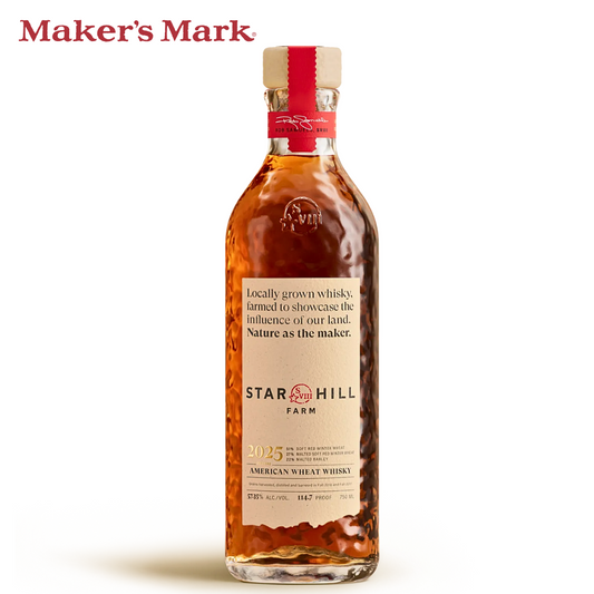 Star Hill Farm Whisky 2025 bottle – estate wheat whiskey cask strength