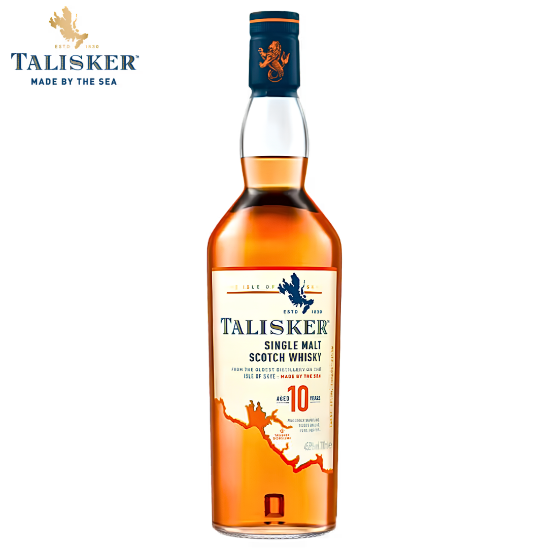 Talisker 10 Year Old Single Malt Scotch Whisky